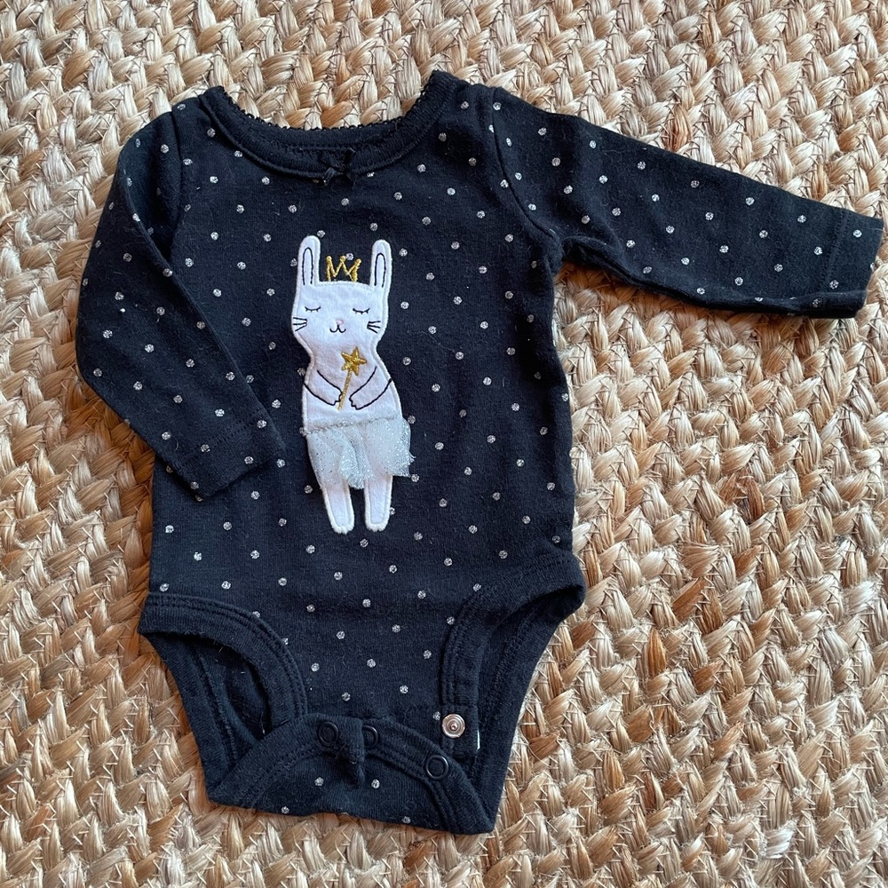Carter’s ballerina bunny onesie